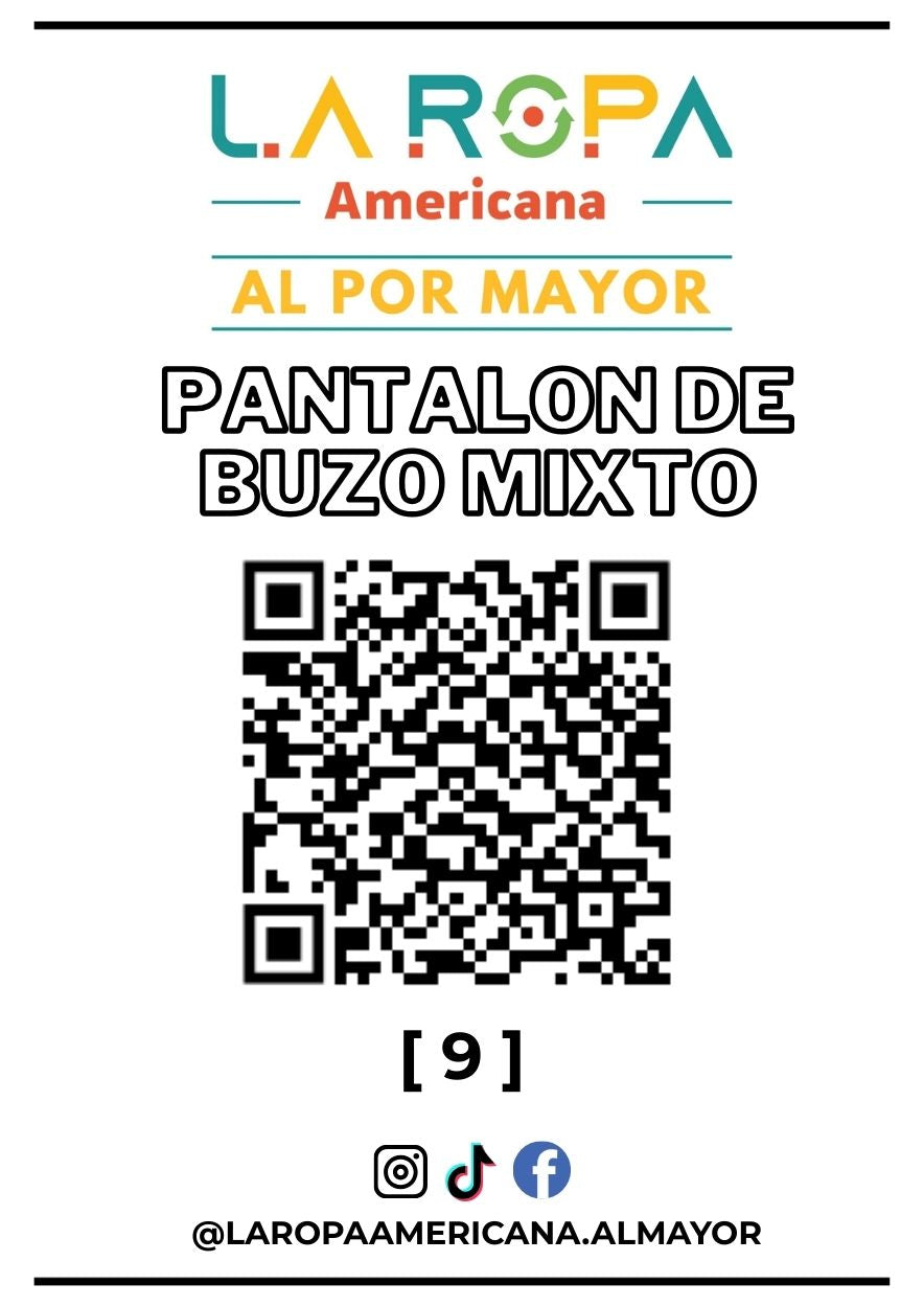 LOTE PANTALON DE BUZO MIXTO 20KG PRIMERA (9) | LA ROPA AMERICANA AL POR MAYOR