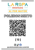 LOTE CHALECO MIXTO 20KG PRIMERA (12) | LA ROPA AMERICANA AL POR MAYOR