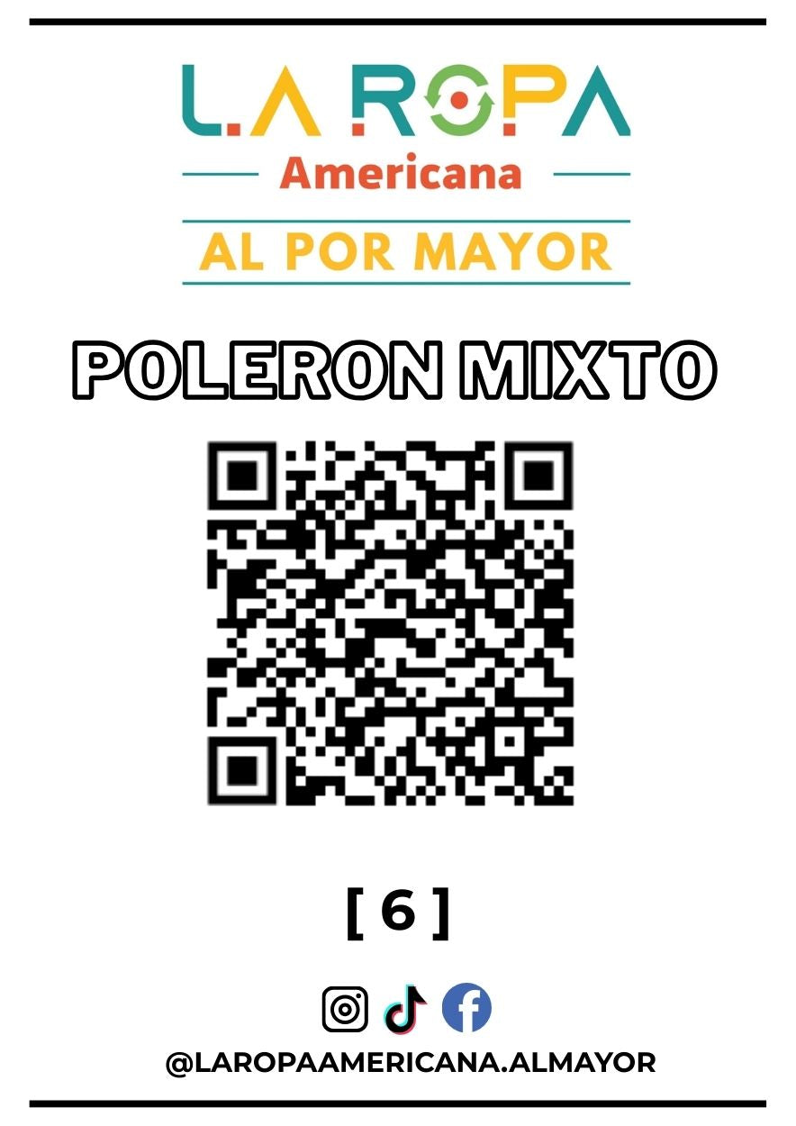 POLERON MIXTO 20KG PRIMERA (6) | LA ROPA AMERICANA AL POR MAYOR