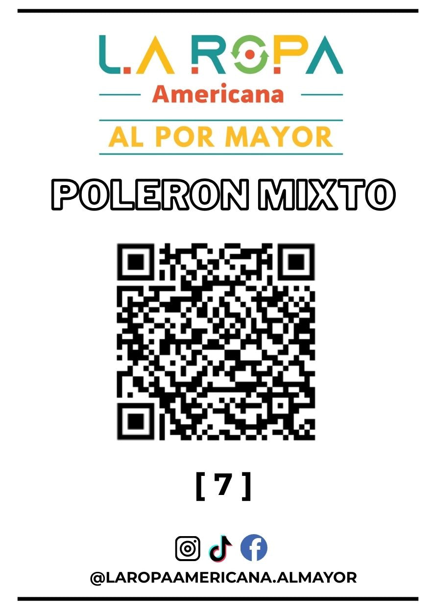 LOTE DE POLERON MIXTO 20KG PRIMERA (7) | LA ROPA AMERICANA AL POR MAYOR