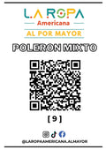 POLERON MIXTO 20KG PRIMERA (9) | LA ROPA AMERICANA AL POR MAYOR