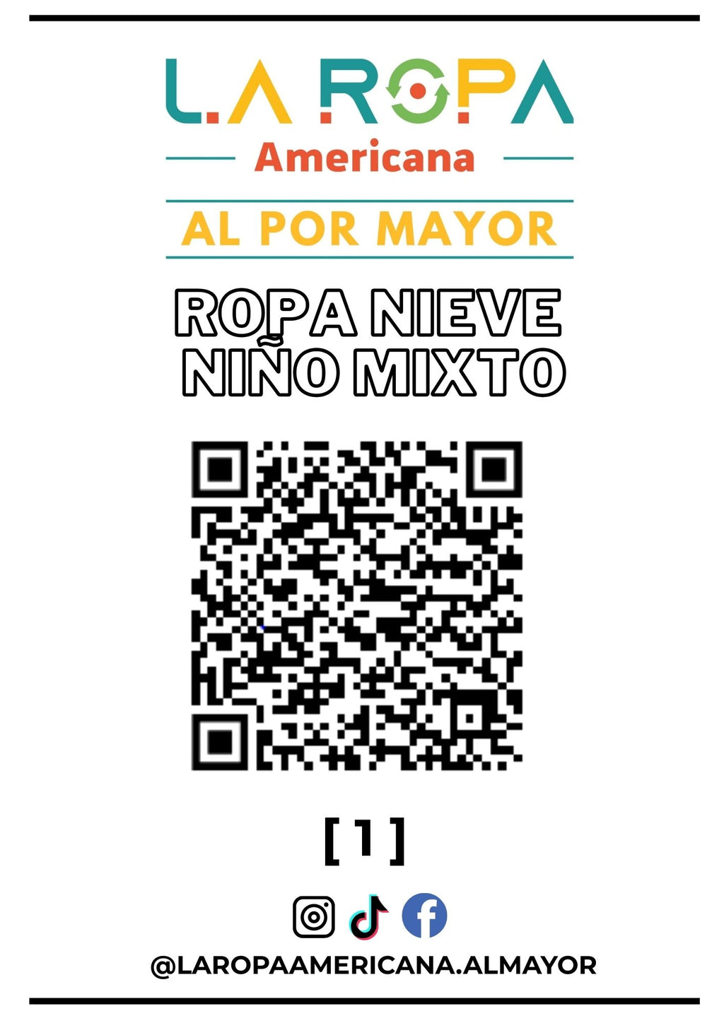 LOTE ROPA DE NIEVE NI?O MIXTO 20KG PRIMERA (1) | LA ROPA AMERICANA AL POR MAYOR