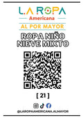 LOTE ROPA DE NIEVE NI?O MIXTO 20KG PRIMERA (21) | LA ROPA AMERICANA AL POR MAYOR