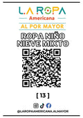 LOTE ROPA DE NIEVE NI?O MIXTO 20KG PRIMERA (13) | LA ROPA AMERICANA AL POR MAYOR