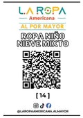 LOTE ROPA DE NIEVE NI?O MIXTO 20KG PRIMERA (14) | LA ROPA AMERICANA AL POR MAYOR