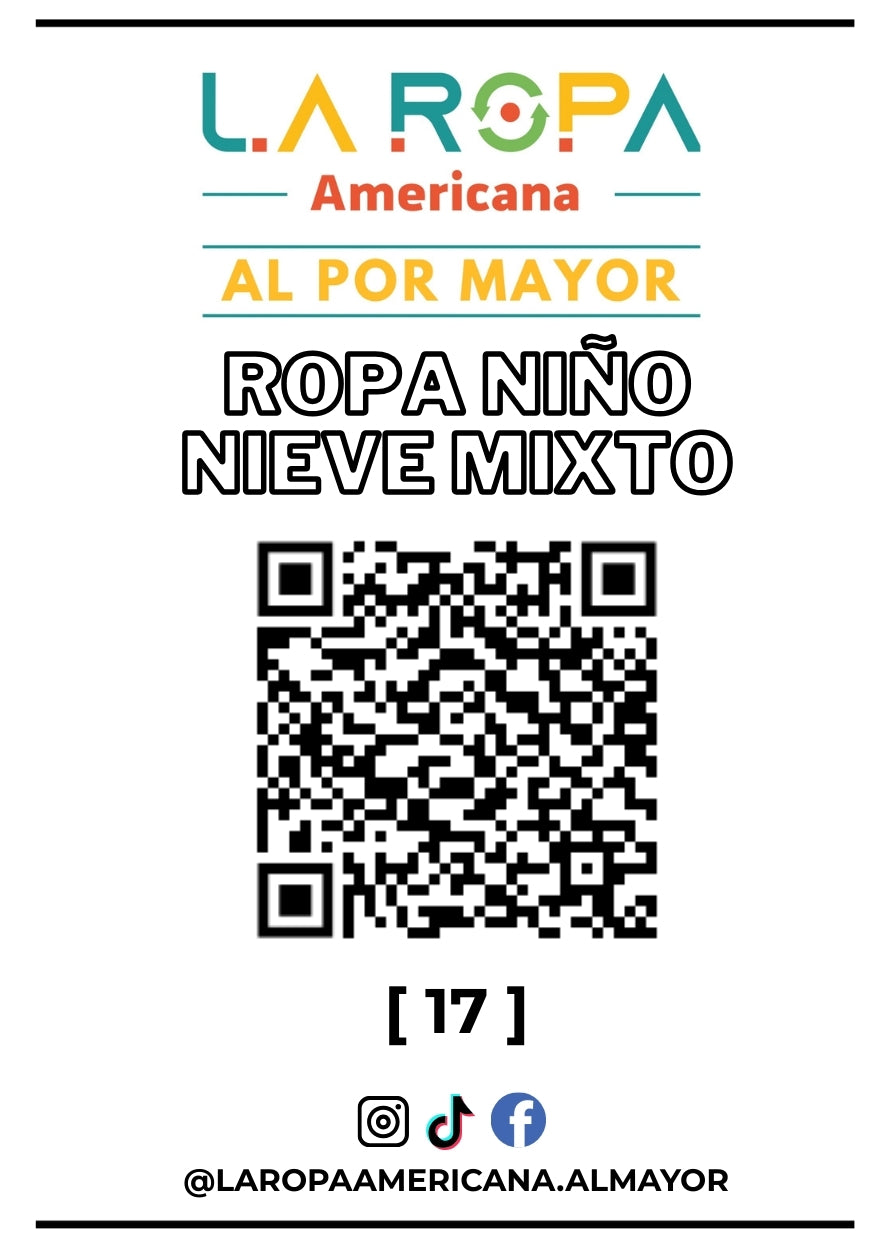 LOTE ROPA DE NIEVE NI?O MIXTO 20KG PRIMERA (17) | LA ROPA AMERICANA AL POR MAYOR