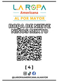 LOTE ROPA DE NIEVE NI?O MIXTO 20KG PRIMERA (4) | LA ROPA AMERICANA AL POR MAYOR