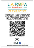 LOTE ROPA DE NIEVE NI?O MIXTO 20KG PRIMERA (8) | LA ROPA AMERICANA AL POR MAYOR